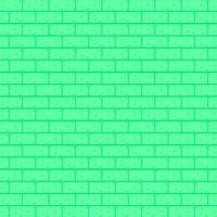Abstract background green brick wall concrete textured wallpaper pattern seamless vector illustration