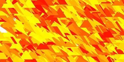 Light orange vector texture with random triangles.