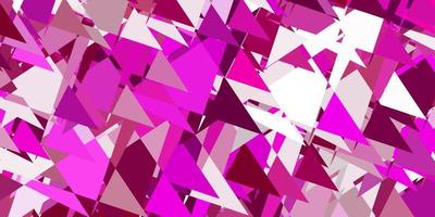 Light pink vector pattern with polygonal shapes.