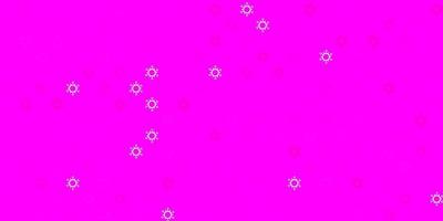 textura de vector rosa claro con símbolos de enfermedades.