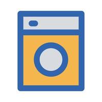 Washing Machine Vector icon which is suitable for commercial work and easily modify or edit it