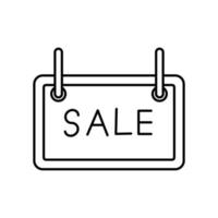 Sale Board Vector icon which is suitable for commercial work and easily modify or edit it