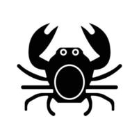 crustacean animal Vector icon which is suitable for commercial work and easily modify or edit it