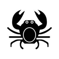 crustacean animal Vector icon which is suitable for commercial work and easily modify or edit it