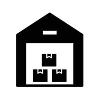 Delivery Warehouse Vector icon which is suitable for commercial work and easily modify or edit it