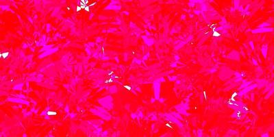 Light Pink, Red vector background with polygonal forms.