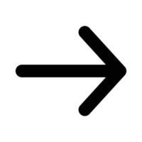 Arrow Forward Vector icon which is suitable for commercial work and easily modify or edit it