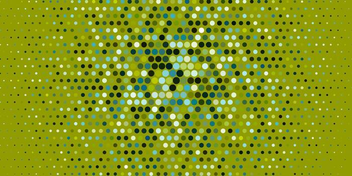 Light Blue, Green vector texture with disks.