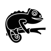 Chameleon animal Vector icon which is suitable for commercial work and easily modify or edit it