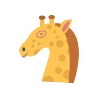 Giraffe animal Vector icon which is suitable for commercial work and easily modify or edit it