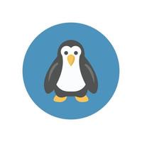 Penguin animal Vector icon which is suitable for commercial work and easily modify or edit it