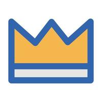 Crown Vector icon which is suitable for commercial work and easily modify or edit it