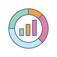 Analytics Vector icon which is suitable for commercial work and easily modify or edit it