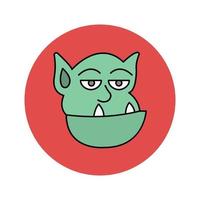 Ogre Vector icon which is suitable for commercial work and easily modify or edit it