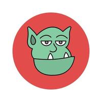 Ogre Vector icon which is suitable for commercial work and easily modify or edit it