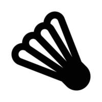 Shuttlecock Vector icon which is suitable for commercial work and easily modify or edit it