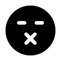 Silent Vector icon which is suitable for commercial work and easily modify or edit it