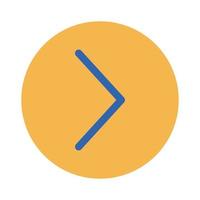 Arrow Forward Vector icon which is suitable for commercial work and easily modify or edit it