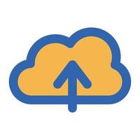 Cloud Computing Vector icon which is suitable for commercial work and easily modify or edit it