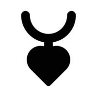 Heart Jewellery Vector icon which is suitable for commercial work and easily modify or edit it