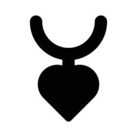 Heart Jewellery Vector icon which is suitable for commercial work and easily modify or edit it