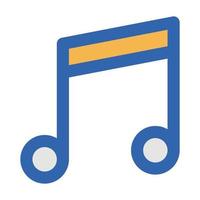 Music Vector icon which is suitable for commercial work and easily modify or edit it