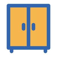 Wardrobe Vector icon which is suitable for commercial work and easily modify or edit it