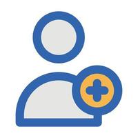 User Add Vector icon which is suitable for commercial work and easily modify or edit it