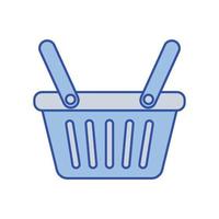 Shopping basket Vector icon which is suitable for commercial work and easily modify or edit it