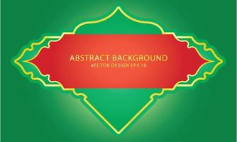 Template banner design vector image