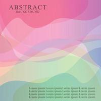 Abstract background soft color template vector image.eps