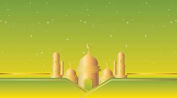 diseño de fondo islámico. fondo de ramadán. fondo de eid mubarak vector