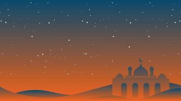 diseño de fondo islámico. fondo de ramadán kareem. fondo de eid mubarak vector