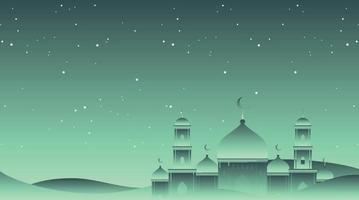 diseño de fondo islámico. fondo de ramadán kareem. fondo de eid mubarak vector