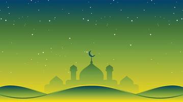 diseño de fondo islámico. fondo de ramadán kareem. fondo de eid mubarak vector