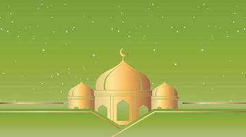 diseño de fondo islámico. fondo de ramadán. fondo de eid mubarak vector