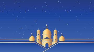 Islamic Background Design. Ramadan Background. Eid Mubarak Background vector