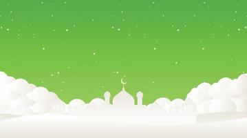 diseño de fondo islámico. fondo de ramadán. fondo de eid mubarak vector