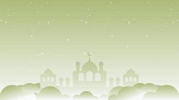 diseño de fondo islámico. fondo de ramadán kareem. fondo de eid mubarak vector