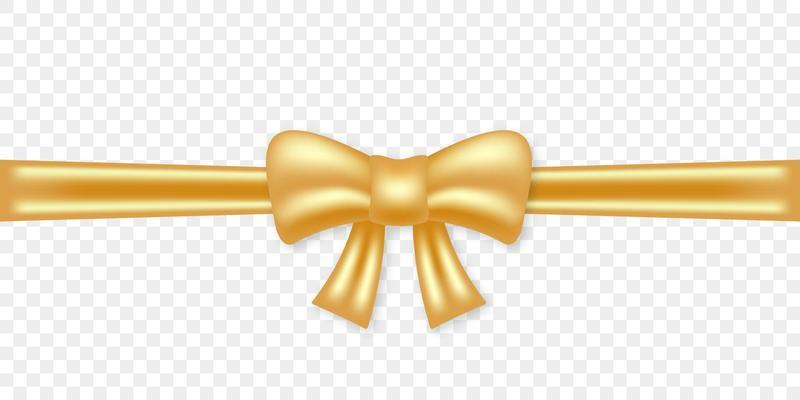 Gold Bow Vector Art, Icons, and Graphics for Free Download