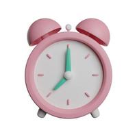 Alarm clock or date reminder 3d icon photo high quality