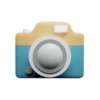 cámara fotografía digital 3d icono foto alta calidad