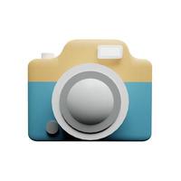 Camera digital photography 3d icon photo high quality