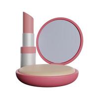 Make up 3d icon photo high quality