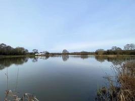 A view of Alderford Lake near Whitchurch in Shropshire photo