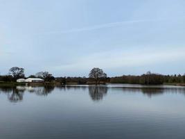 A view of Alderford Lake near Whitchurch in Shropshire photo