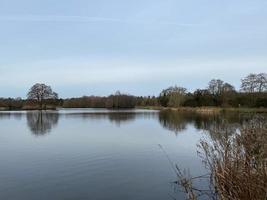 A view of Alderford Lake near Whitchurch in Shropshire photo