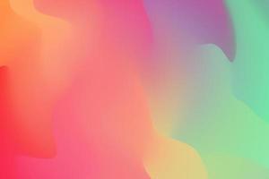 Abstract liquid gradient 3d background. Modern holographic gradient texture. Stylish blur surface with color mix photo