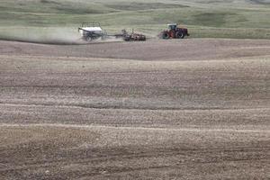 Seeding in Saskatchewan photo