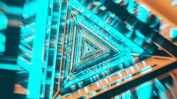 animation abstraite en boucle infinie avec rendu 3d video